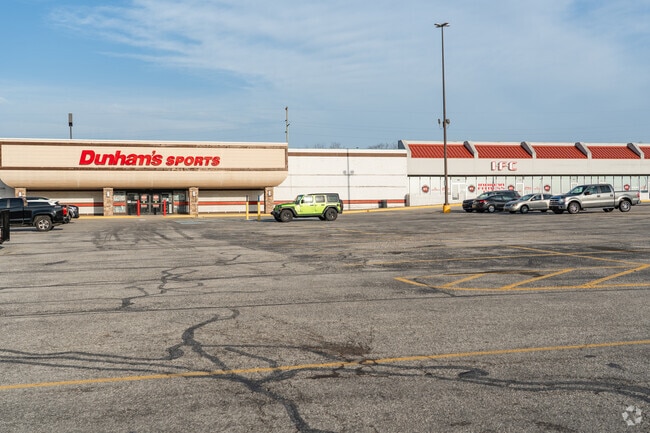 Town Fair Center has variety of retail options like Dunham's  Sports.