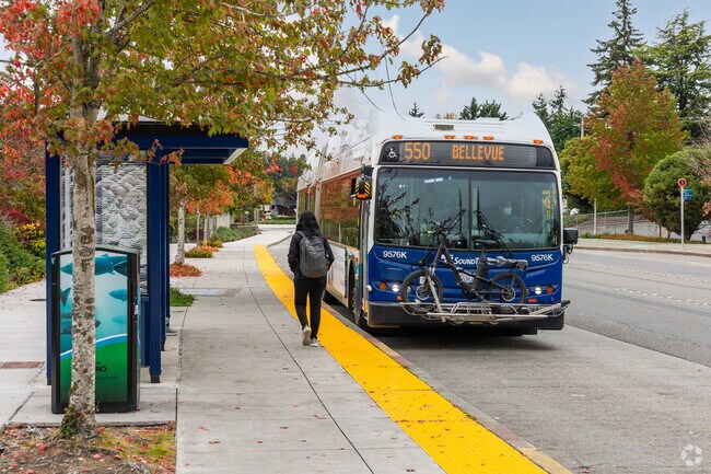 East Mercer has access to Sound Transit.