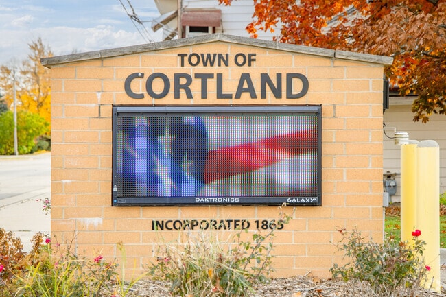 Cortland’s historic sign has stood proudly since 1865.