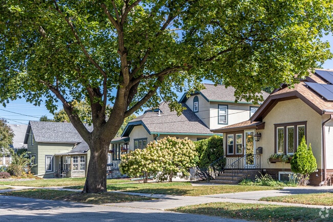 Early 20th-century homes are common in Lowertown.