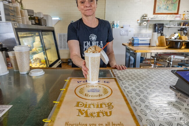 Silkes Old World Breads Bakery offers delicious lattes and homemade breads in Clarksville.