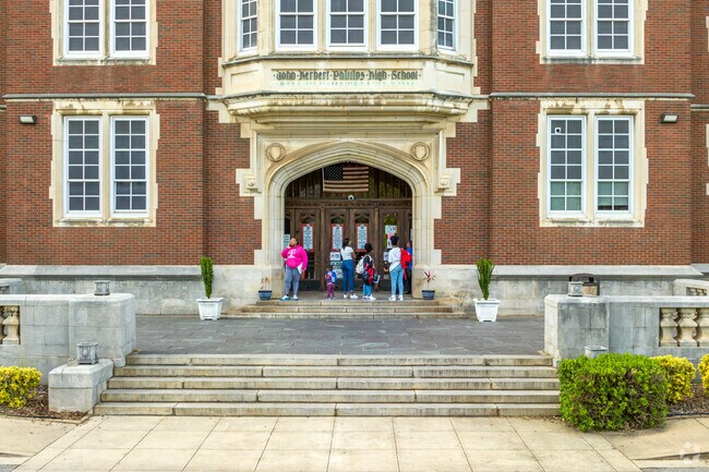 J.H. Phillips Academy serves kindergarteners through eighth graders in Central City.