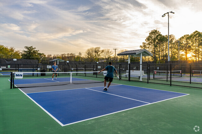There are several recreation options around Historic Downtown Tupelo such as Pickleball.