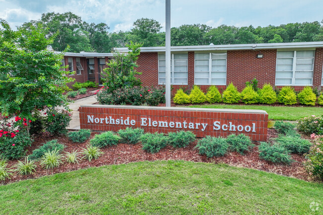 Northside Elementary School enrolls 554 students per year.