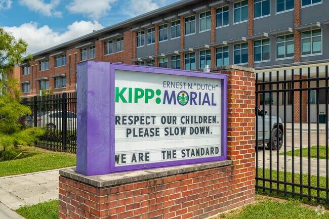KIPP Morial school serves the Plum Orchard community in New Orleans.