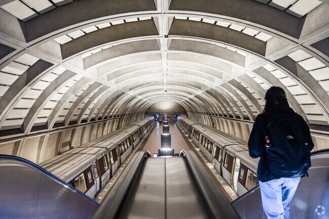 For commuters, the Glenmont Metro Station is only a few minutes away from Cloverly.