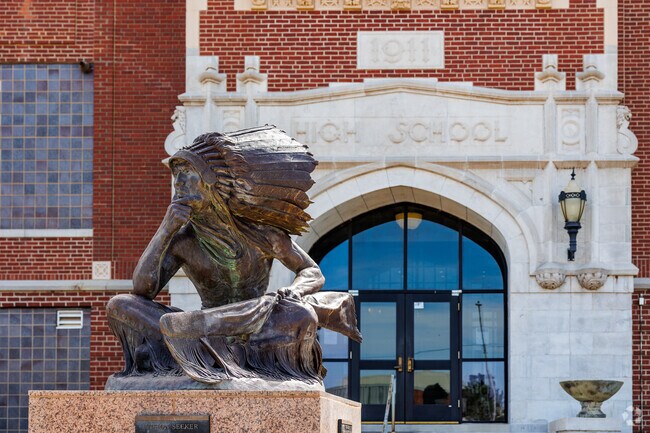 Enid High School is home to the Plainsmen.