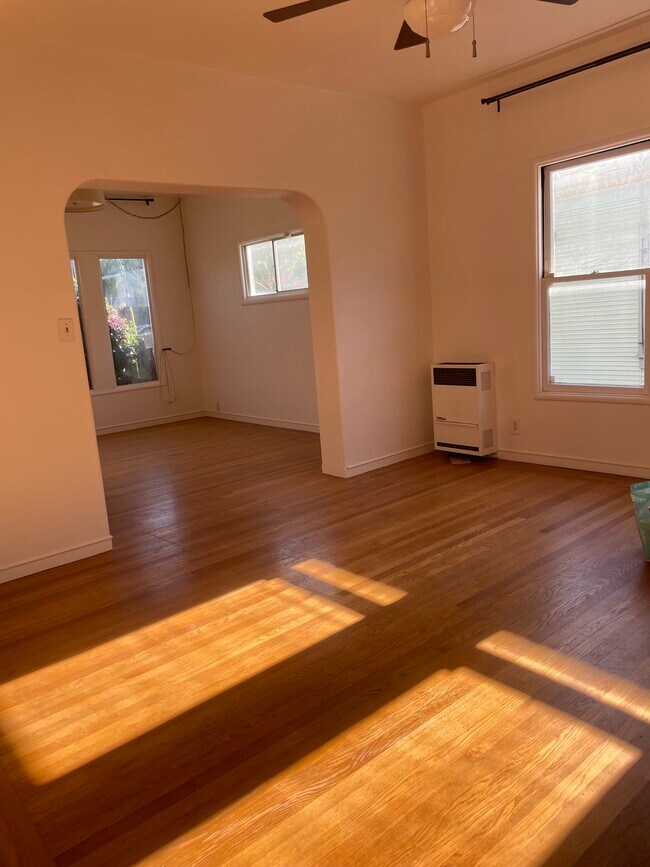 Living room and Dining room