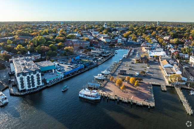 Downtown Annapolis is a great area for those who love the water right next to Forest Villa.