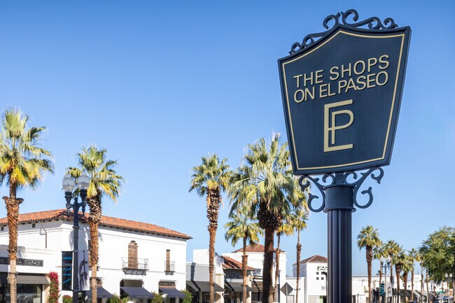 The shops on El Paseo are a popular retail and dining destination in Palm Desert.