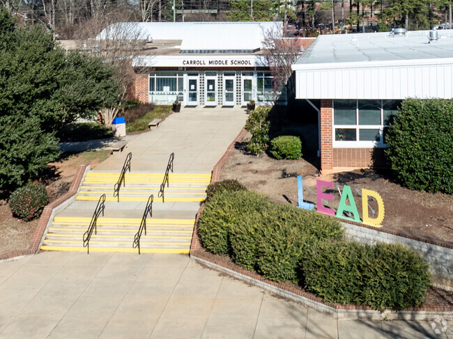Carroll Middle is a magnet school located in Raleigh, NC.