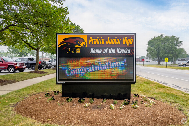 Prairie Junior High School offers over 30 different extracurricular activities.