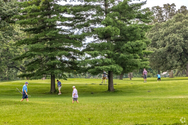 Residents enjoy a day on the Phalen Golf course.
