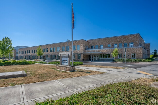 Tumwater Middle School exterior.