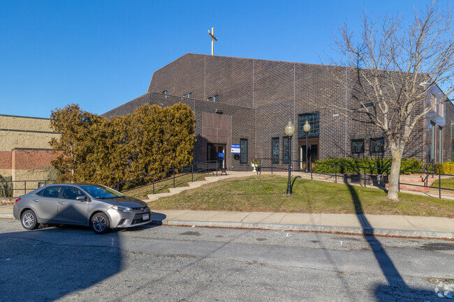 Alternate view at East Gate Christian Academy in Fall River, Massachusetts.