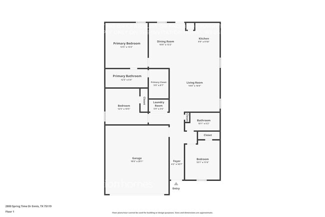 2800 Spring Time Dr, Ennis, TX 75119 - photo 2