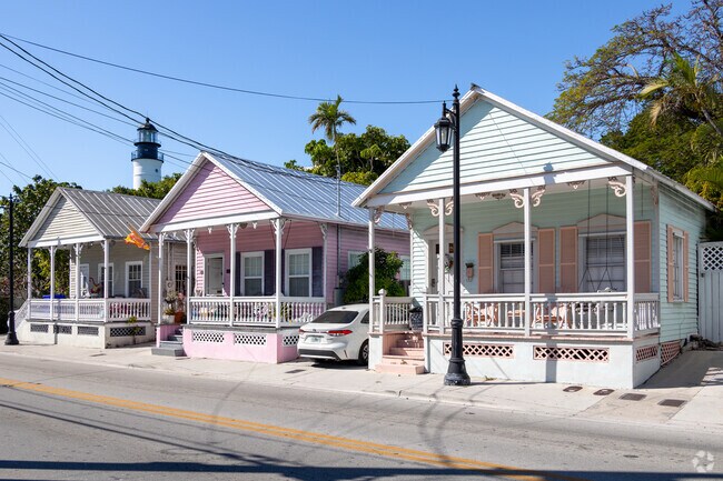 Colorful homes will dominate the market in Key West.