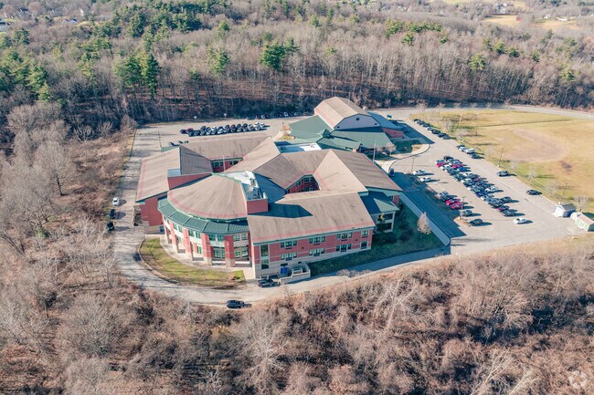 Sky View Middle School provides a well-rounded education and promotes academic excellence.