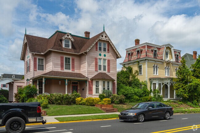 Beautiful Victorian style homes can be found all along N State St in Downtown Dover.
