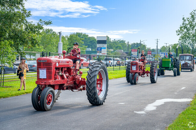 Many students from Saint Lawrence McAllister participate in the annual 4H fair.