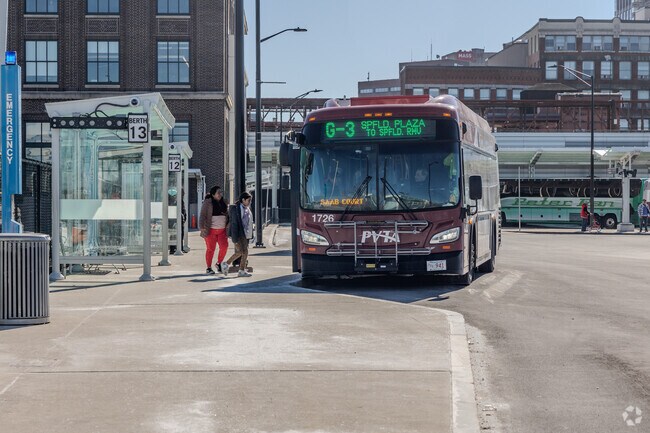 Springfield offers excellent options for transportation in Liberty Heights, Springfield, MA.