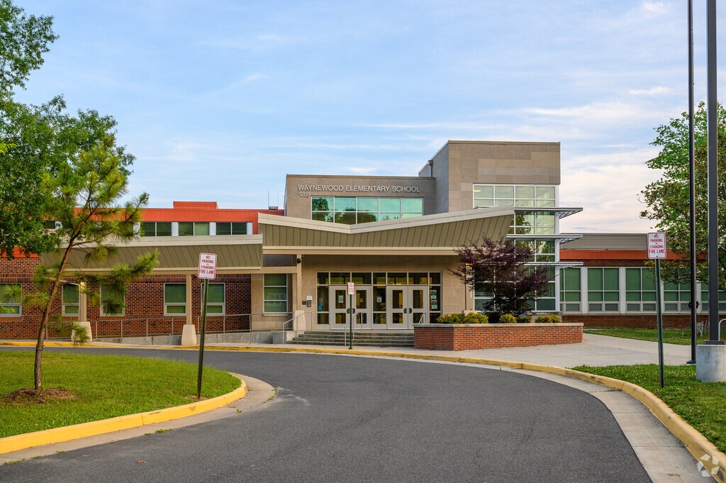 Waynewood Elementary School in Alexandria nurtures students for learning and growth.