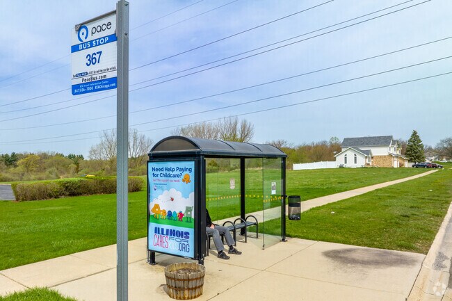 The Pace busses run through Monee making it an easy place to travel.