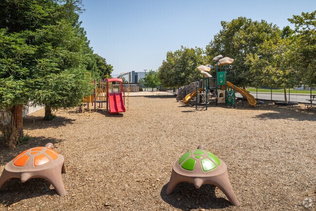 Your kids will never want to leave the playground at Packinghouse Christian Academy in Redlands.