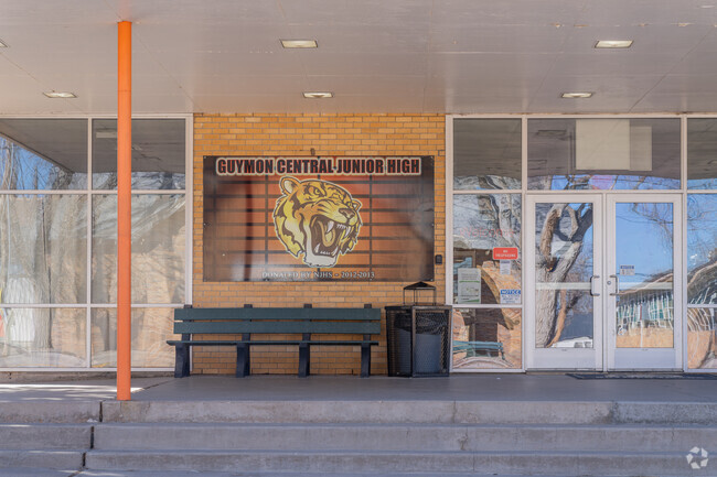 Guymon Junior High School provides education in the Guymon area.