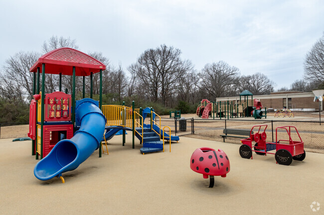 Kids can refresh on the playground at Germantown Elementary School.