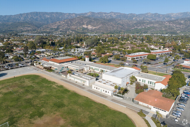 Carpinteria Middle School is centrally located.