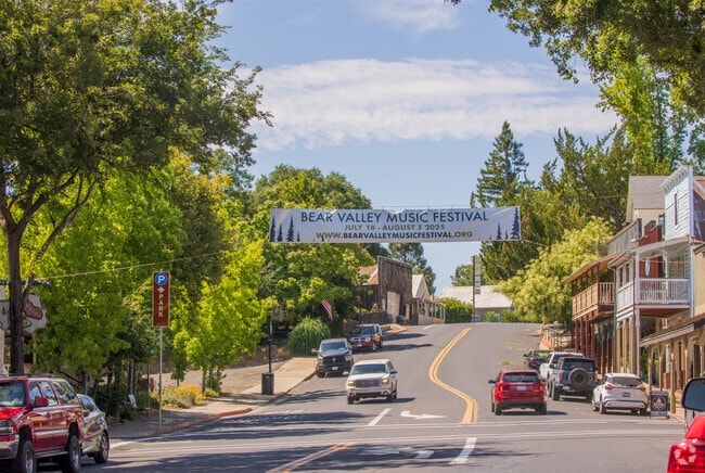 The City of Angels Camp is a major artery for travelers driving through the gold country.