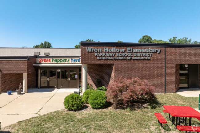 Wren Hollow Elementary is located at 655 Wren Ave, in Ballwin, MO.