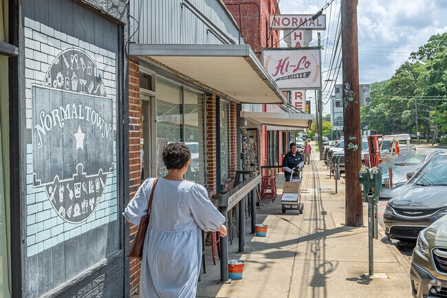 Normaltown has several murals painted by local artist found throughout the community.