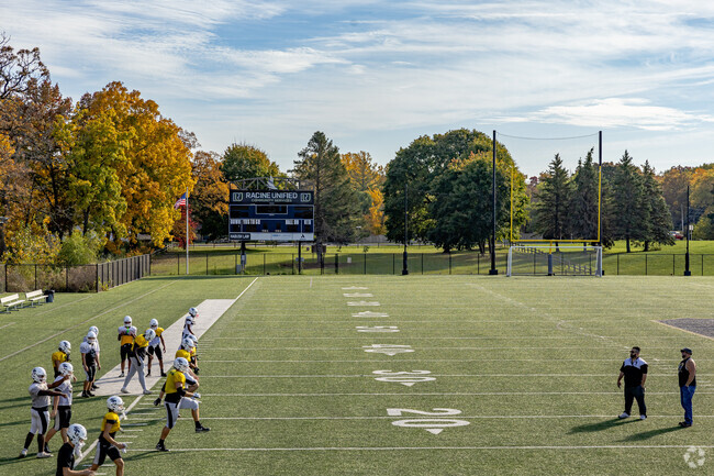Local athletes practice at the SC Johnson Sport Complex near Green Crest.