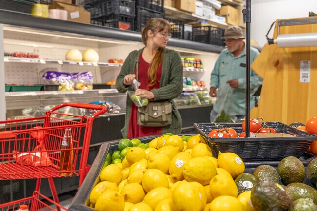 Pickup fresh produce and more from Big Country Market, near Wineglass Acres.