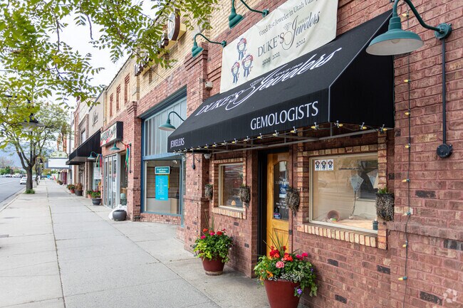 You can stroll down Springville's main street and find local businesses.