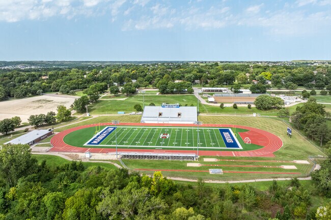 Bishop Stadium is at Cico Park & seats 4,000 spectators.