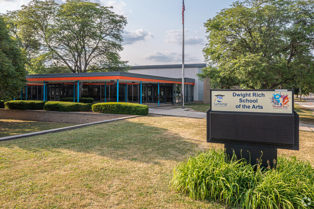 Artistic Averill Woods children can attend the Dwight Rich School of the Arts.