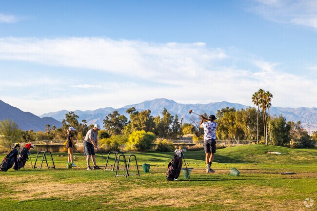Perfect your swing at Tahquitz Golf Resort, just minutes from Demuth Park.