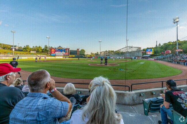 Residents can catch an Altoona Curve Baseball game during the season.