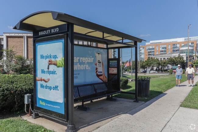 Residents have the option to take the local bus line to get around Chevy Chase Terrace.