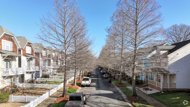 The overall atmosphere of Wesley Heights reflects a unique blend of history.