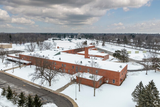 Children can easily walk or bike to Northeast Middle School.