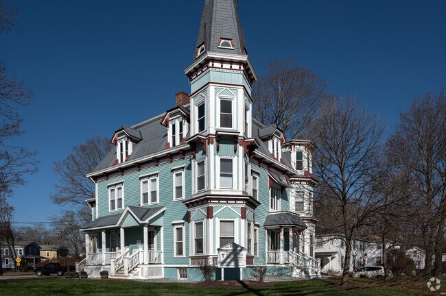 This Queen Anne home is in the Historic District of West Brookfield.