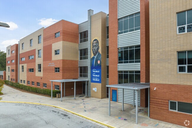 John Lewis Invictus Academy is located at 1890 Donald Lee Hollowell Pky NW, Atlanta, GA.