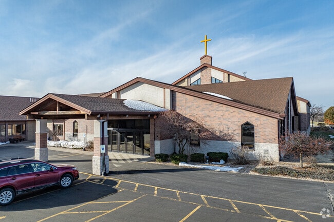 The entrance at Star Of Bethlehem Lutheran School