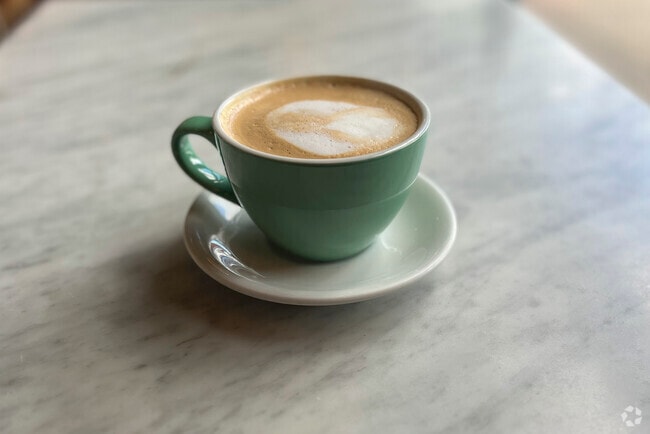 While in Bolton Hill stop by Llamas' Corner for classic and specialty coffee drinks.