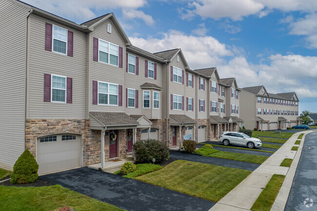 Lawnton has has severel modern townhomes.