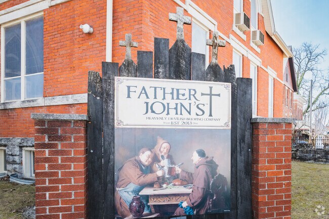 Father John's Restaurant & Microbrewery features some of the most bodacious beers in Bryan.